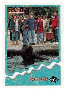 Cool Off! (Trading Card) Free Willy 2 - 1995 Skybox # 53 - Mint