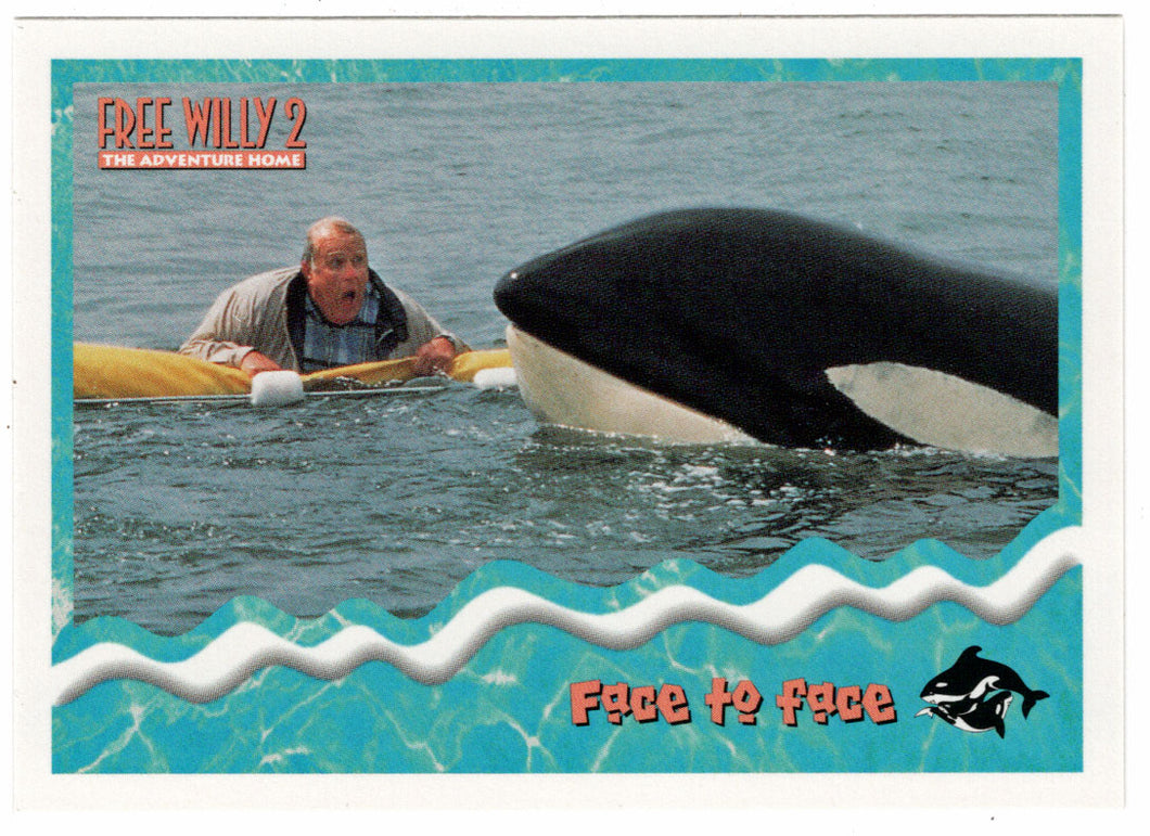 Face to Face (Trading Card) Free Willy 2 - 1995 Skybox # 60 - Mint