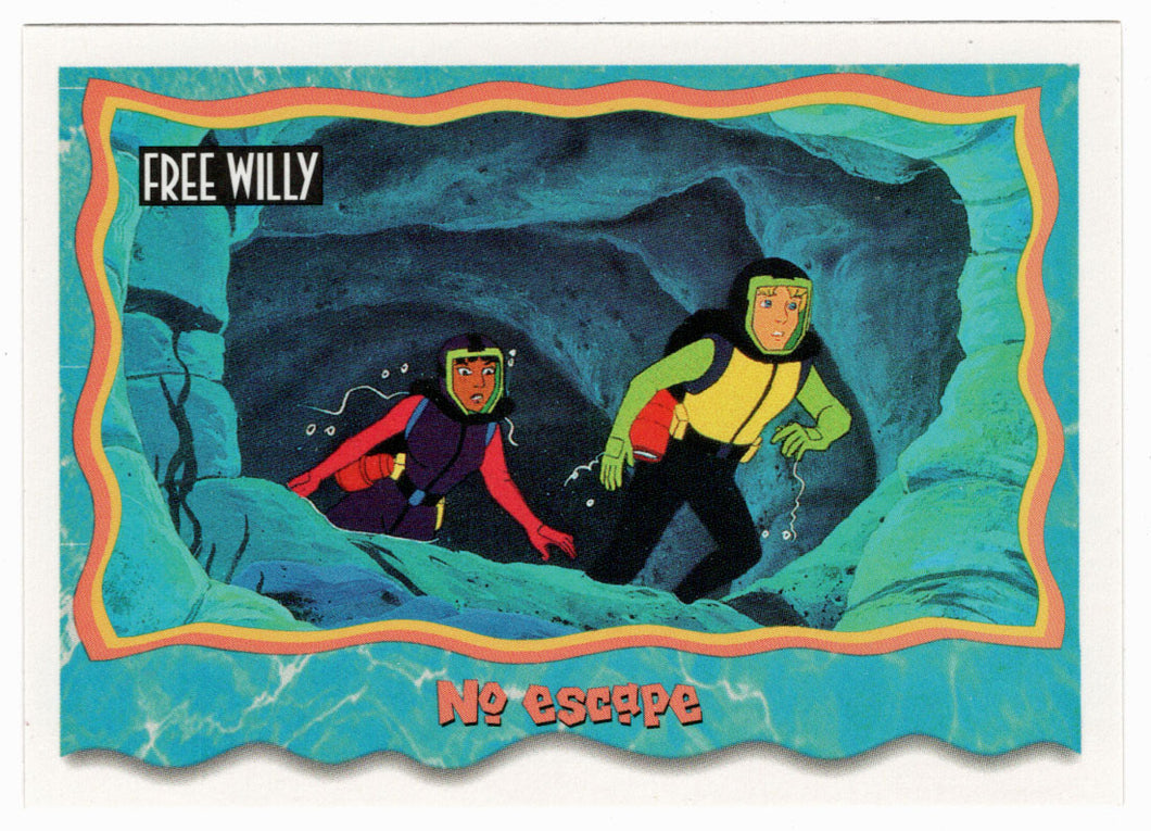 No Escape (Trading Card) Free Willy 2 - 1995 Skybox # 80 - Mint