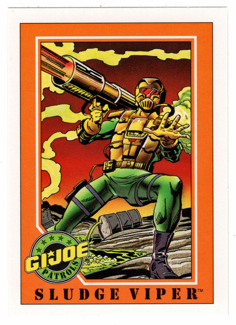 Sludge Viper - G.I. Joe Series 1 - 1991 Impel # 4 - Mint