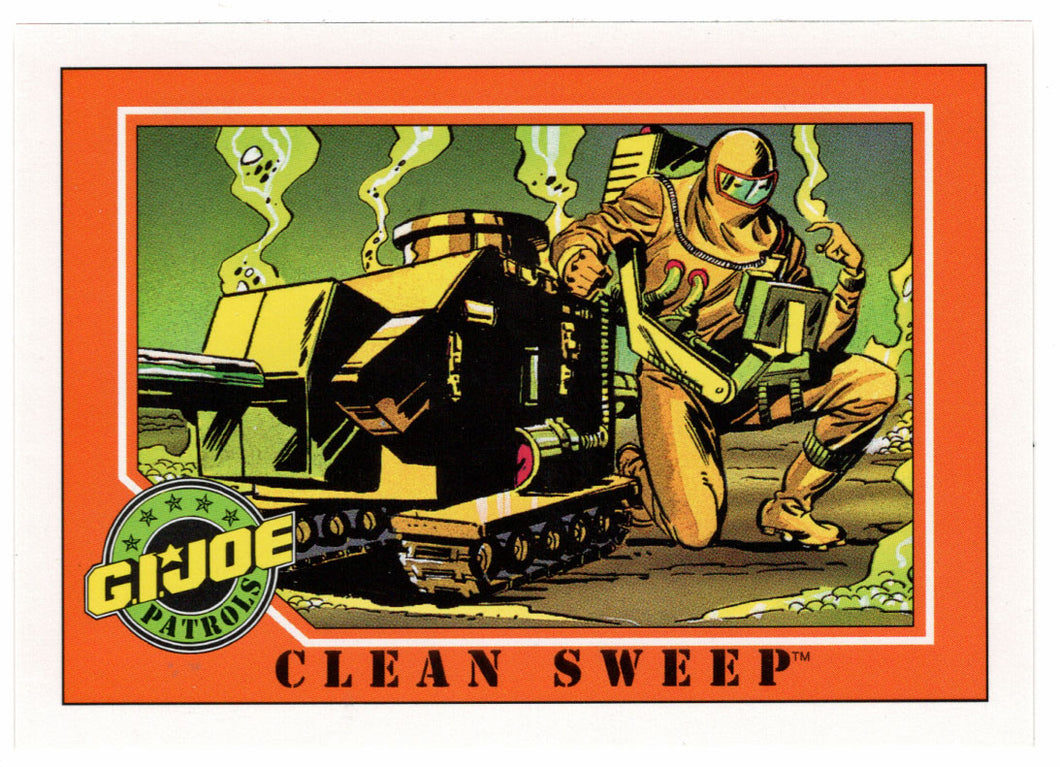 Clean Sweep - G.I. Joe Series 1 - 1991 Impel # 5 - Mint