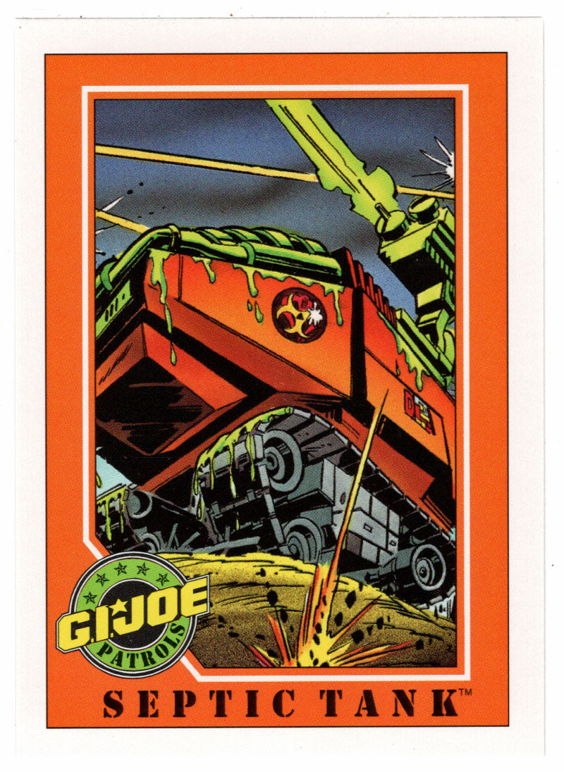 Septic Tank - G.I. Joe Series 1 - 1991 Impel # 6 - Mint