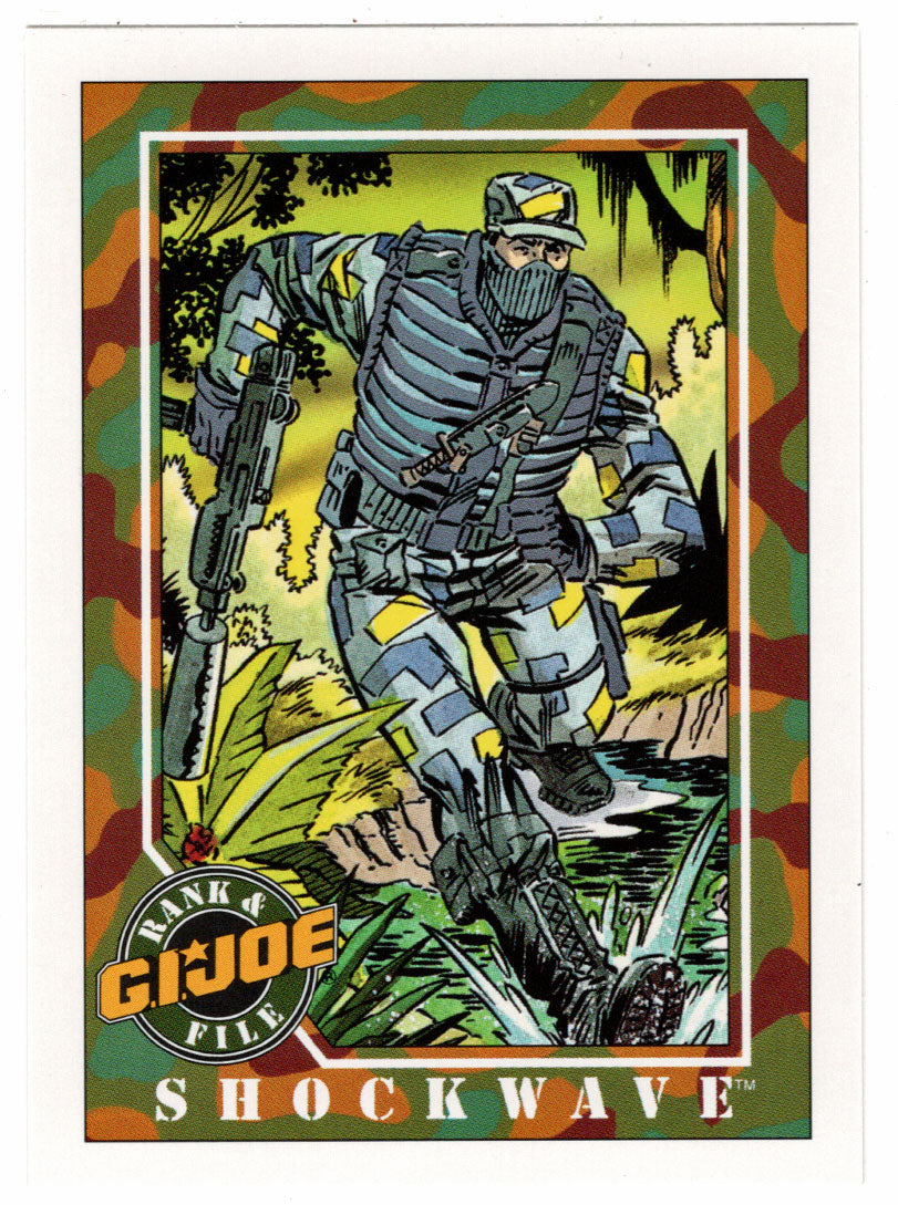 Shockwave - G.I. Joe Series 1 - 1991 Impel # 20 - Mint