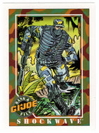 Shockwave - G.I. Joe Series 1 - 1991 Impel # 20 - Mint