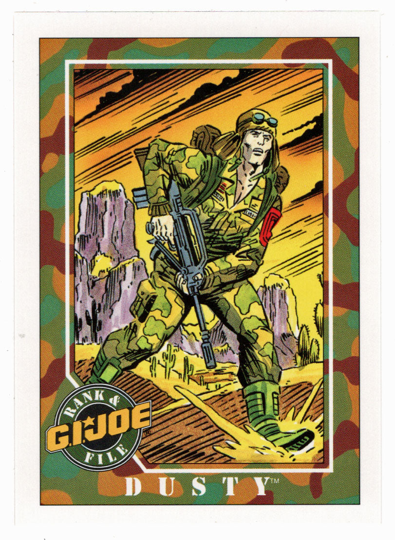 Dusty - G.I. Joe Series 1 - 1991 Impel # 21 - Mint