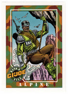 Alpine - G.I. Joe Series 1 - 1991 Impel # 24 - Mint