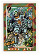 Deep Six - G.I. Joe Series 1 - 1991 Impel # 27 - Mint