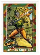 Captain Gridiron - G.I. Joe Series 1 - 1991 Impel # 29 - Mint