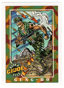 Gung-Ho - G.I. Joe Series 1 - 1991 Impel # 31 - Mint