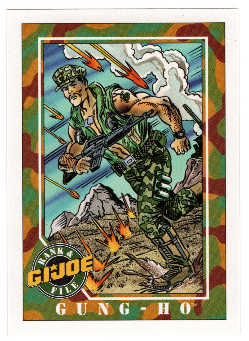 Gung-Ho - G.I. Joe Series 1 - 1991 Impel # 31 - Mint