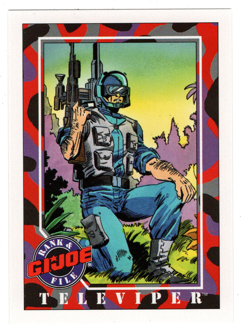 Televiper - G.I. Joe Series 1 - 1991 Impel # 31 - Mint