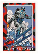 Snow Serpent - G.I. Joe Series 1 - 1991 Impel # 35 - Mint