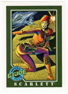 Scarlett - G.I. Joe Series 1 - 1991 Impel # 42 - Mint