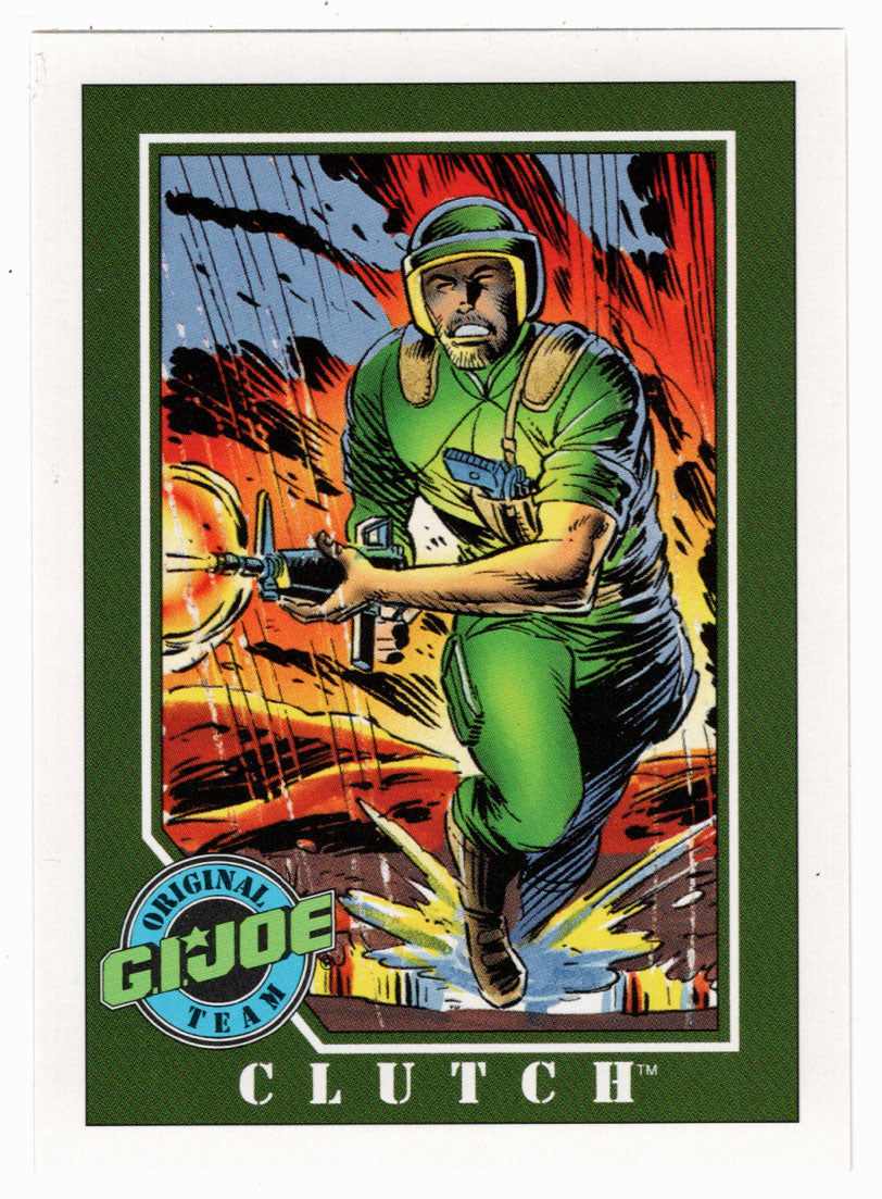 Clutch - G.I. Joe Series 1 - 1991 Impel # 48 - Mint
