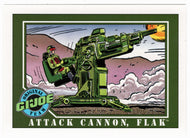 Flak Attack Cannon - G.I. Joe Series 1 - 1991 Impel # 56 - Mint