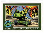 H.A.L. Heavy Artillery Lazer - G.I. Joe Series 1 - 1991 Impel # 58 - Mint