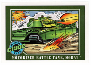 MOBAT Motorized Battle Tank - G.I. Joe Series 1 - 1991 Impel # 60 - Mint