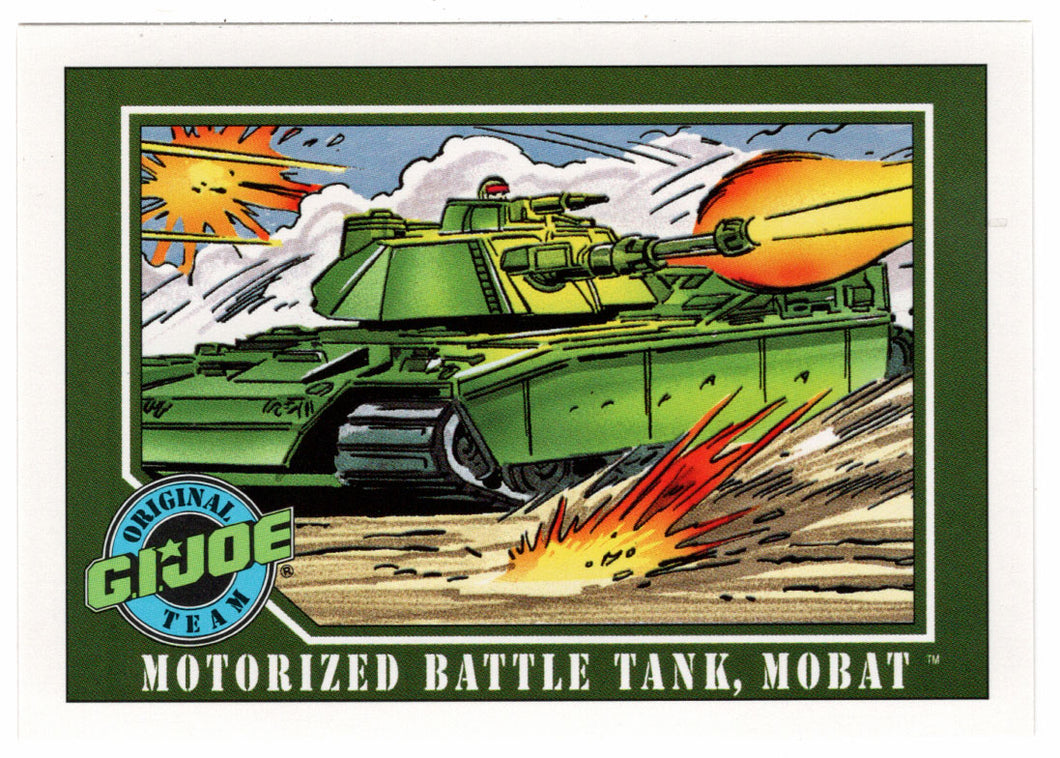 MOBAT Motorized Battle Tank - G.I. Joe Series 1 - 1991 Impel # 60 - Mint