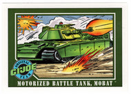 MOBAT Motorized Battle Tank - G.I. Joe Series 1 - 1991 Impel # 60 - Mint