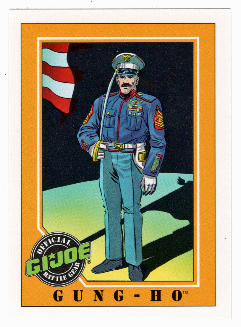 Gung-Ho - G.I. Joe Series 1 - 1991 Impel # 62 - Mint