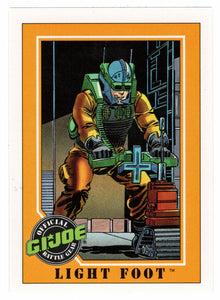 Light Foot - G.I. Joe Series 1 - 1991 Impel # 65 - Mint