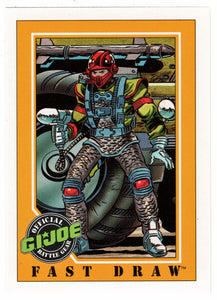 Fast Draw - G.I. Joe Series 1 - 1991 Impel # 66 - Mint