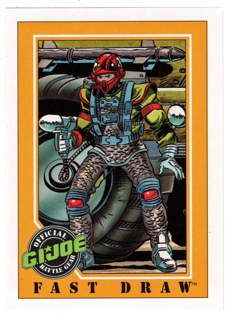 Fast Draw - G.I. Joe Series 1 - 1991 Impel # 66 - Mint