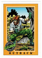 Outback - G.I. Joe Series 1 - 1991 Impel # 69 - Mint
