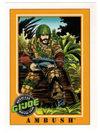 Ambush - G.I. Joe Series 1 - 1991 Impel # 72 - Mint