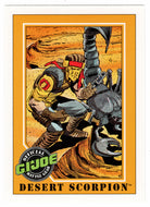 Desert Scorpion - G.I. Joe Series 1 - 1991 Impel # 75 - Mint