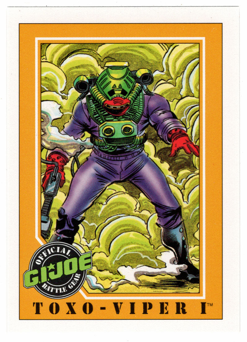 Toxo-Viper I - G.I. Joe Series 1 - 1991 Impel # 77 - Mint