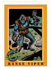 Range Viper - G.I. Joe Series 1 - 1991 Impel # 79 - Mint