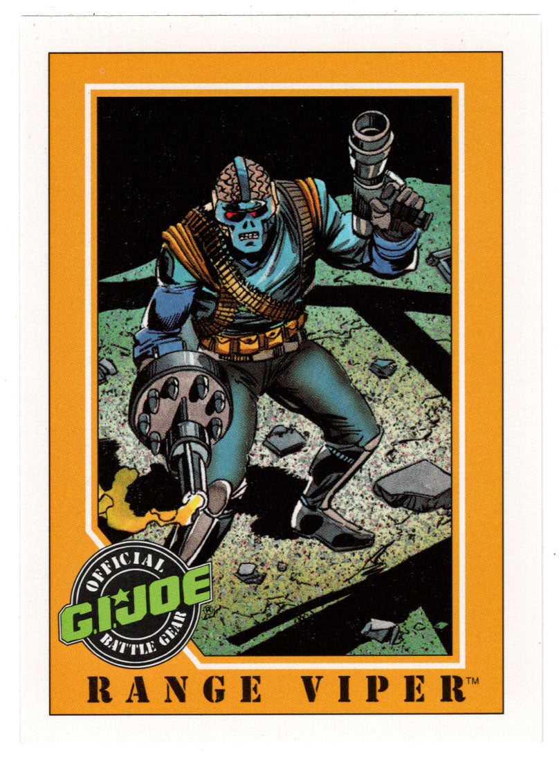 Range Viper - G.I. Joe Series 1 - 1991 Impel # 79 - Mint