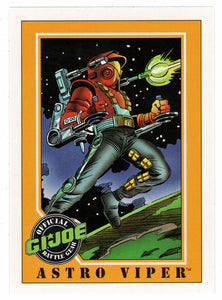 Astro Viper - G.I. Joe Series 1 - 1991 Impel # 80 - Mint