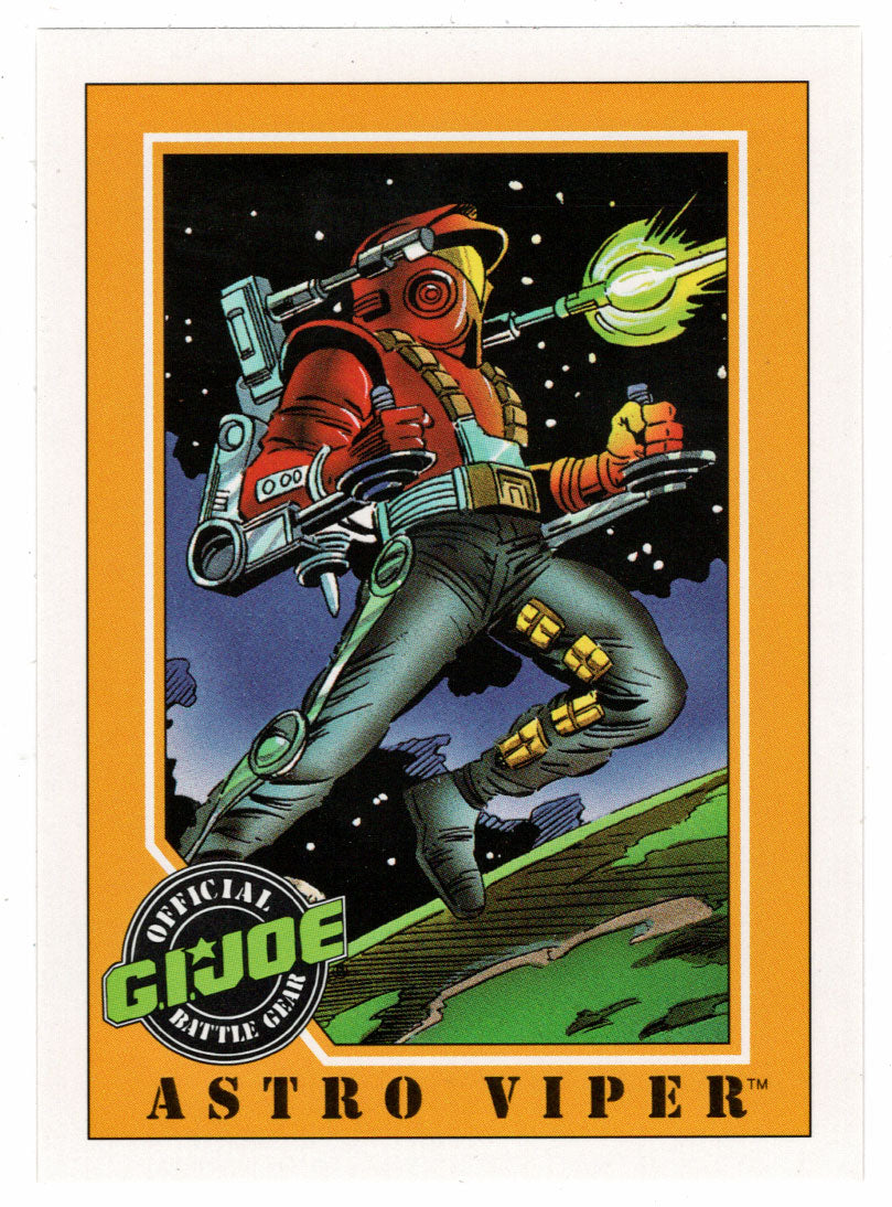 Astro Viper - G.I. Joe Series 1 - 1991 Impel # 80 - Mint