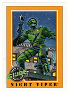 Night Viper - G.I. Joe Series 1 - 1991 Impel # 82 - Mint
