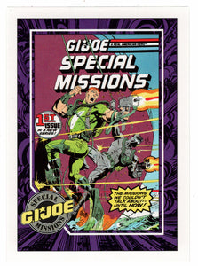 That Sinking Feeling - G.I. Joe Series 1 - 1991 Impel # 83 - Mint