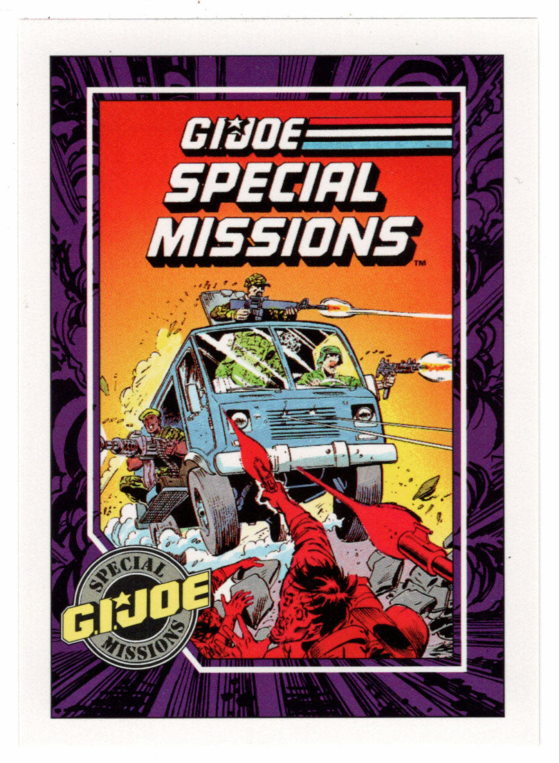 Burn-Out - G.I. Joe Series 1 - 1991 Impel # 85 - Mint