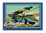Attack Cruiser - G.I. Joe Series 1 - 1991 Impel # 113 - Mint