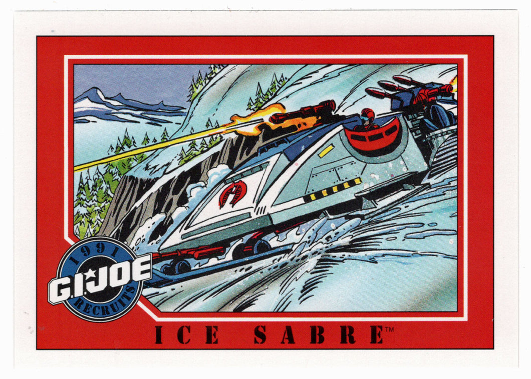 Ice Sabre - G.I. Joe Series 1 - 1991 Impel # 114 - Mint