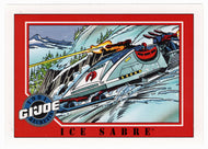 Ice Sabre - G.I. Joe Series 1 - 1991 Impel # 114 - Mint