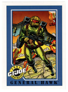 General Hawk - G.I. Joe Series 1 - 1991 Impel # 123 - Mint