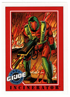 Incinerator - G.I. Joe Series 1 - 1991 Impel # 127 - Mint