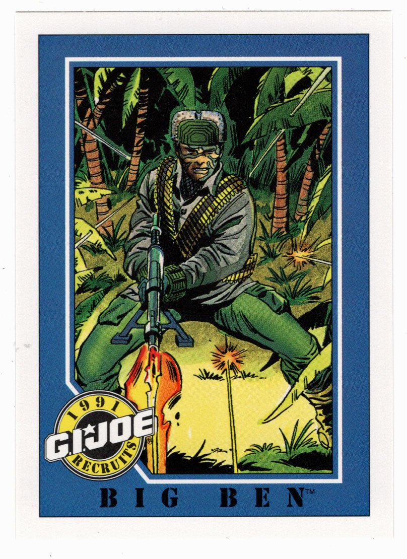 Big Ben - G.I. Joe Series 1 - 1991 Impel # 128 - Mint