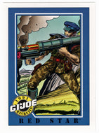 Red Star - G.I. Joe Series 1 - 1991 Impel # 129 - Mint