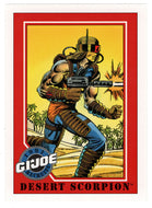 Desert Scorpion - G.I. Joe Series 1 - 1991 Impel # 130 - Mint