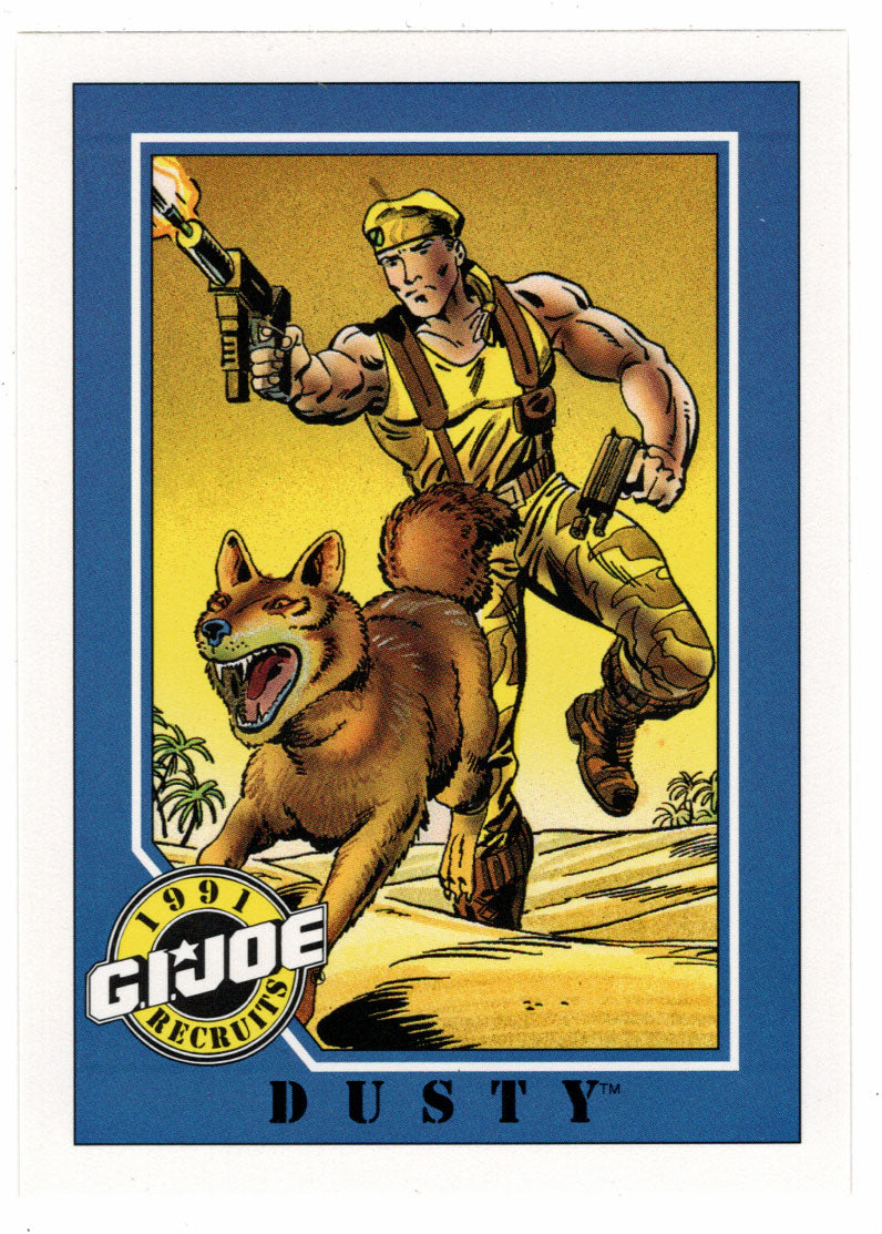 Dusty - G.I. Joe Series 1 - 1991 Impel # 132 - Mint