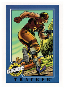 Tracker - G.I. Joe Series 1 - 1991 Impel # 136 - Mint