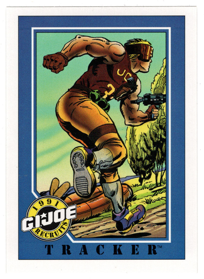 Tracker - G.I. Joe Series 1 - 1991 Impel # 136 - Mint