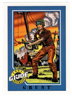 Grunt - G.I. Joe Series 1 - 1991 Impel # 137 - Mint